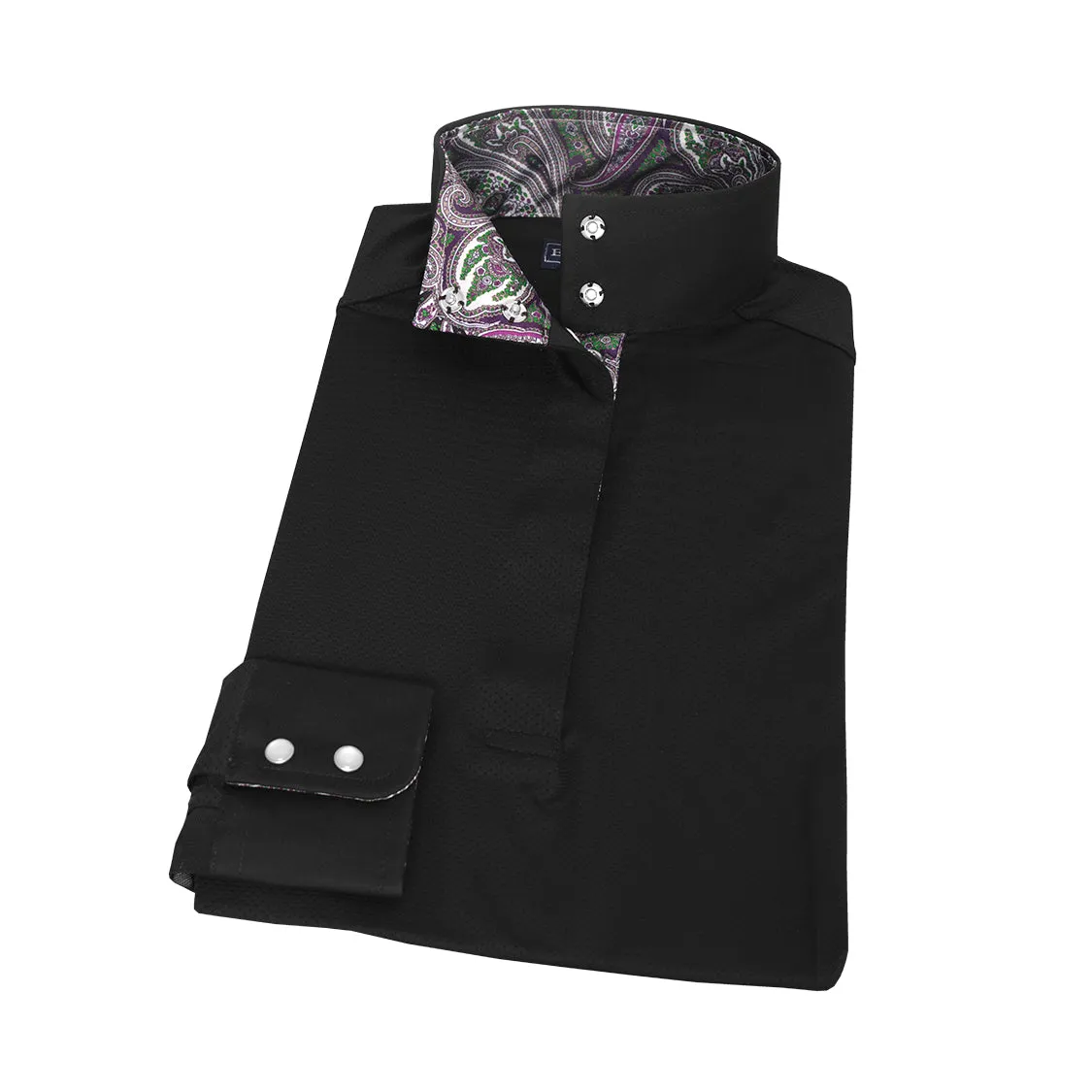 Paisley Ladies “Dusk” Black Performance Show Shirt