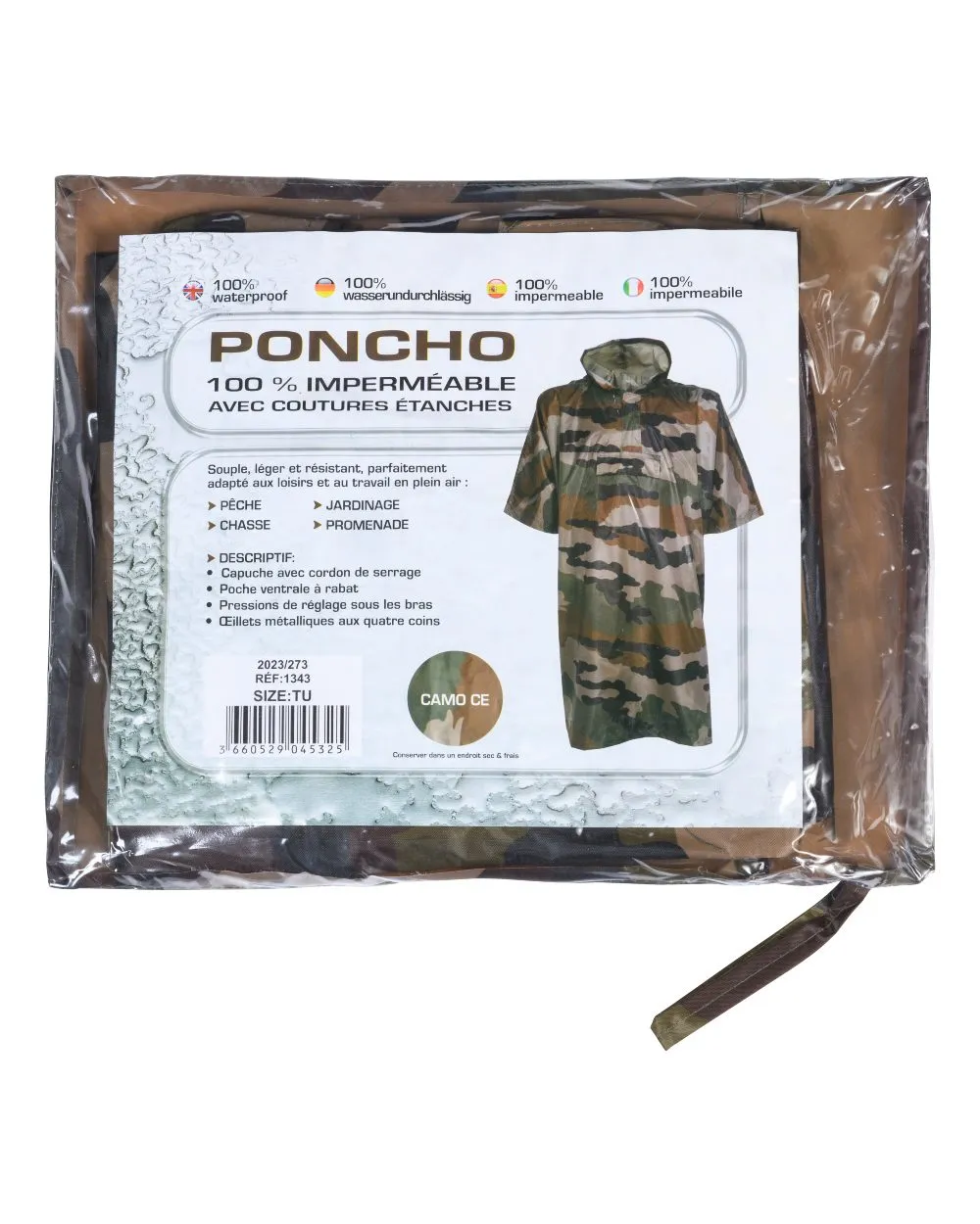 Percussion Waterproof Poncho