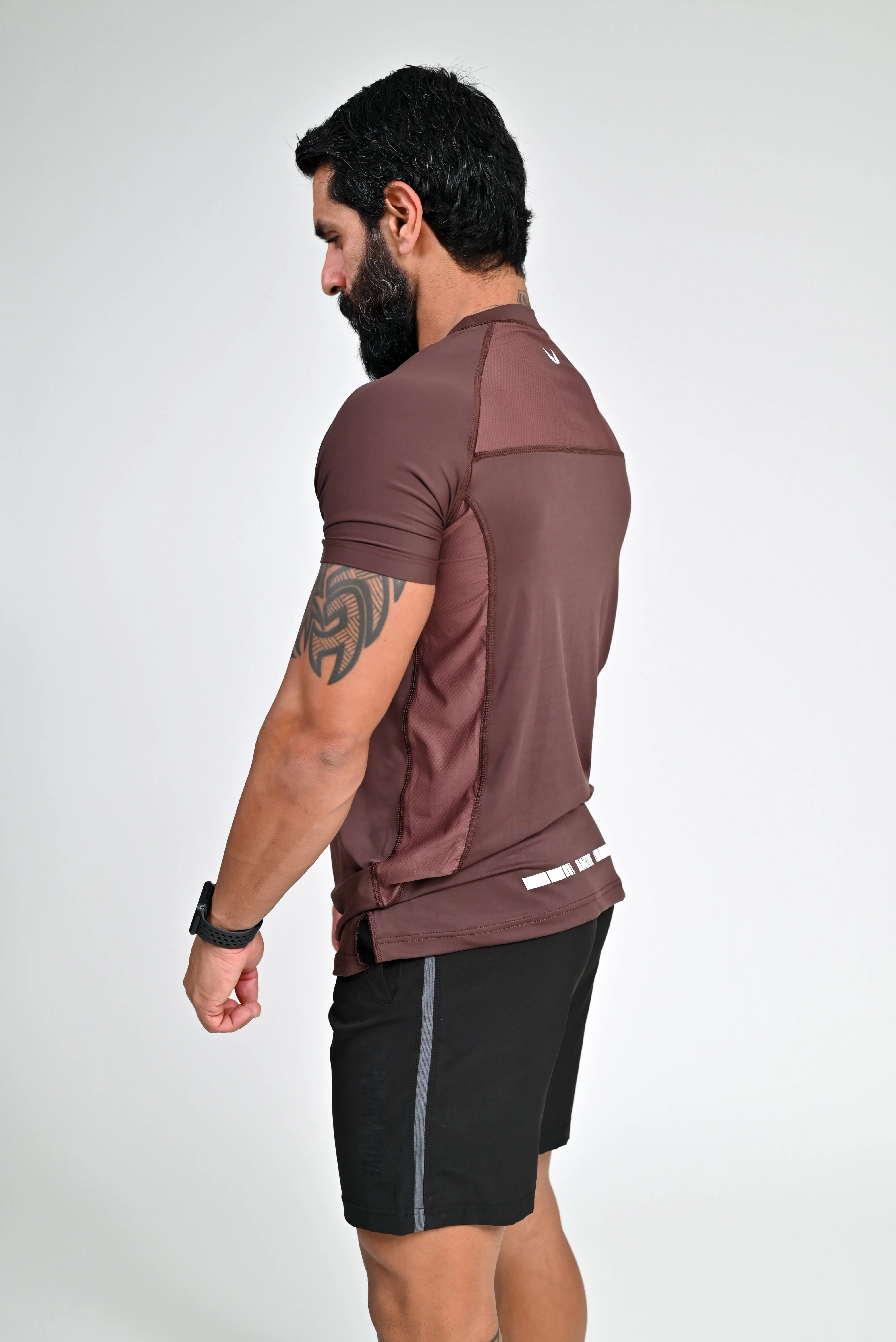 Performance Pro Tee Brown