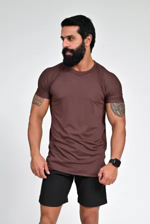 Performance Pro Tee Brown