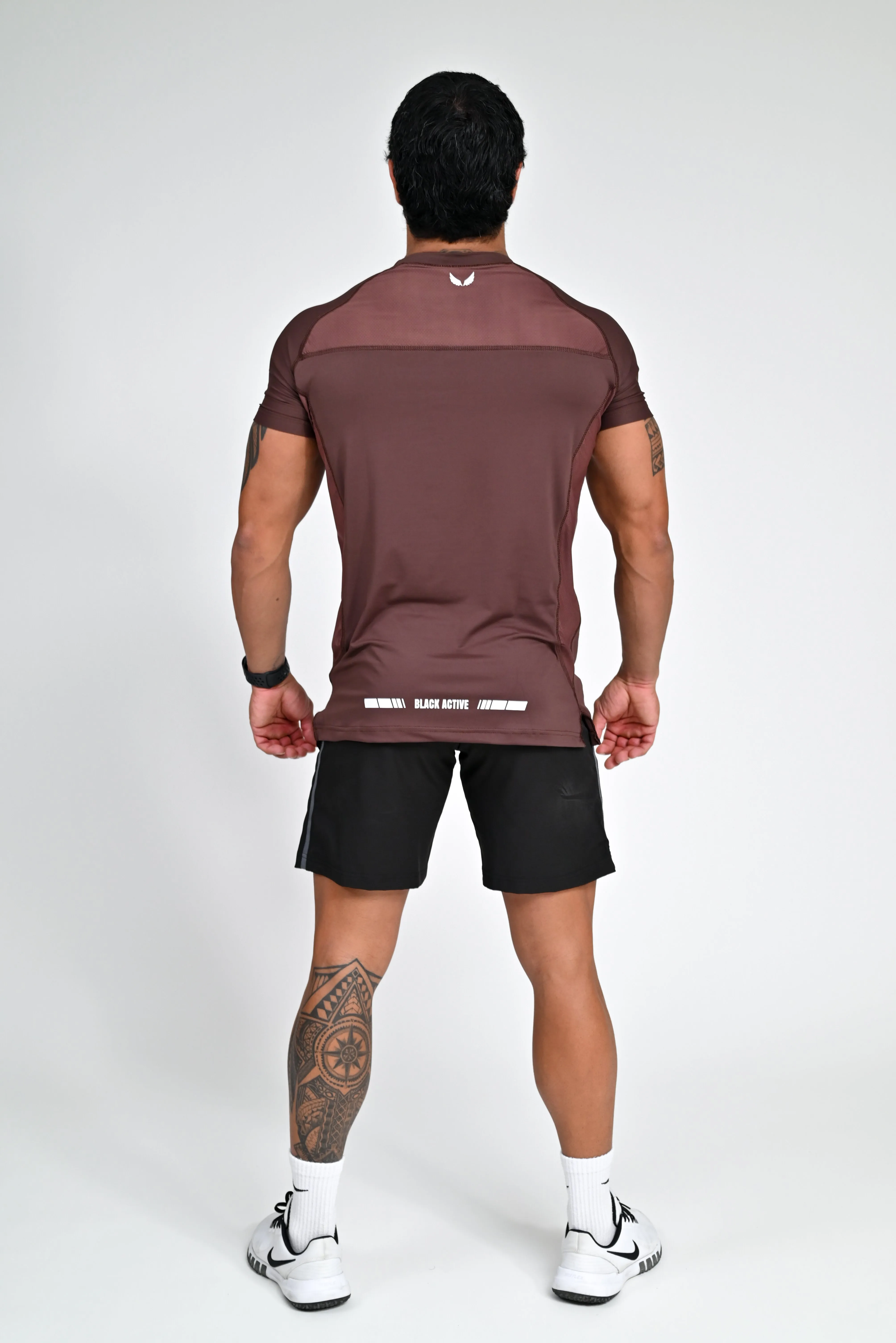 Performance Pro Tee Brown