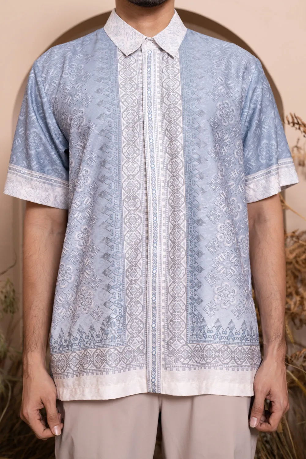 Pre Order - Medinela Shirt Men Chrystal Reef