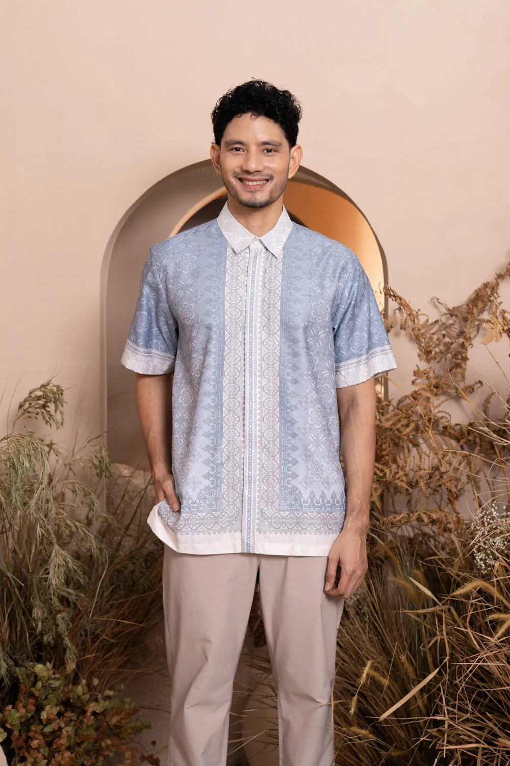 Pre Order - Medinela Shirt Men Chrystal Reef