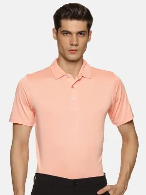 Styzen Mens Peach Golf Polo T- Shirt