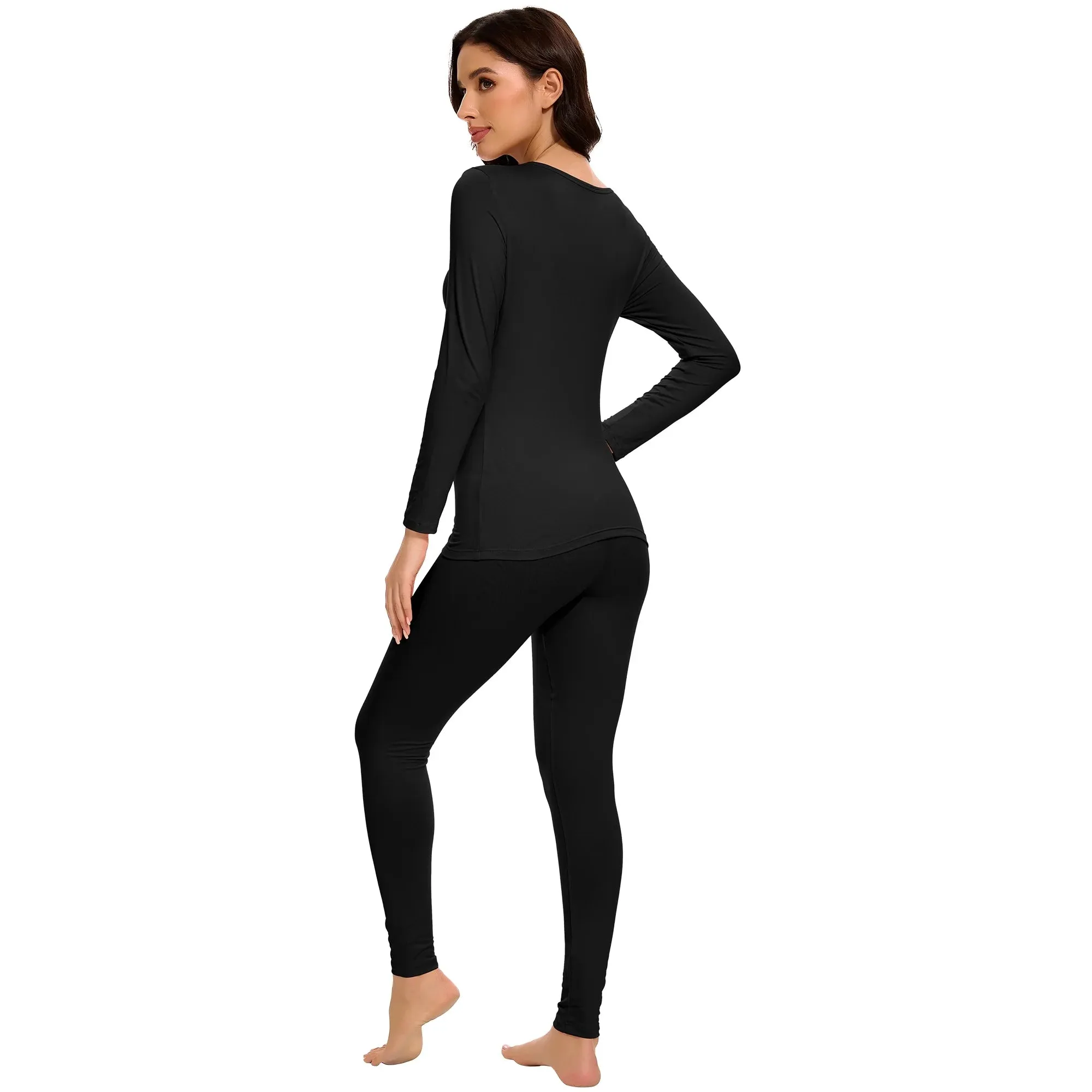 Thermal Set 2 Women Black