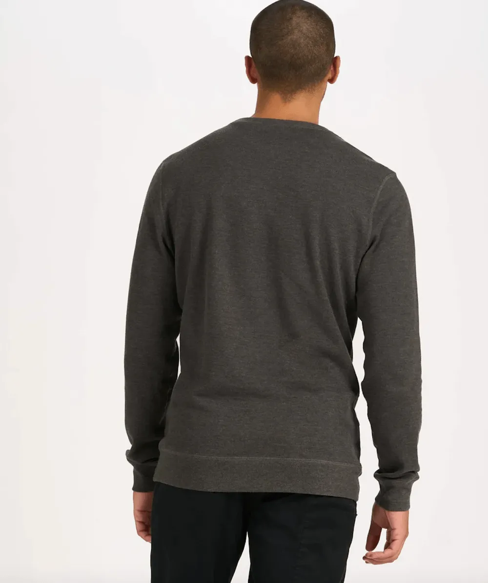 Vuori Jefferys Pullover in Oregano Heather