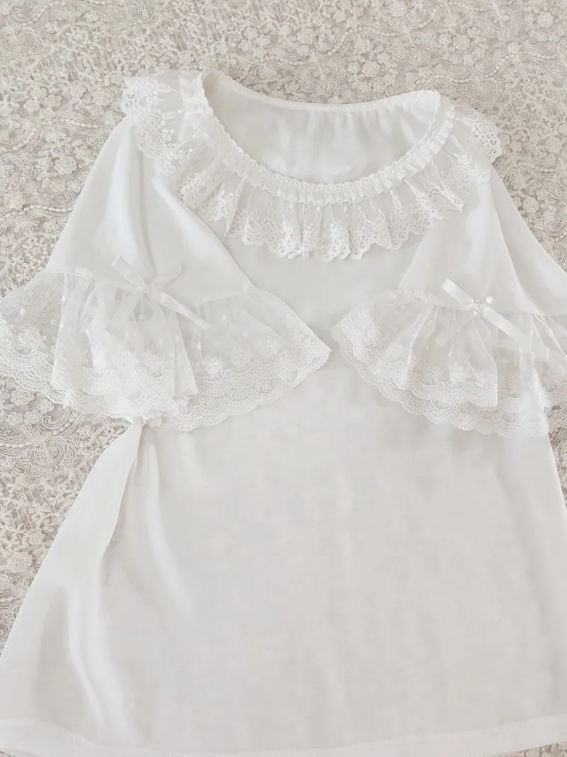 Yilia~Kawaii Summer Innerwear Lolita Shirt