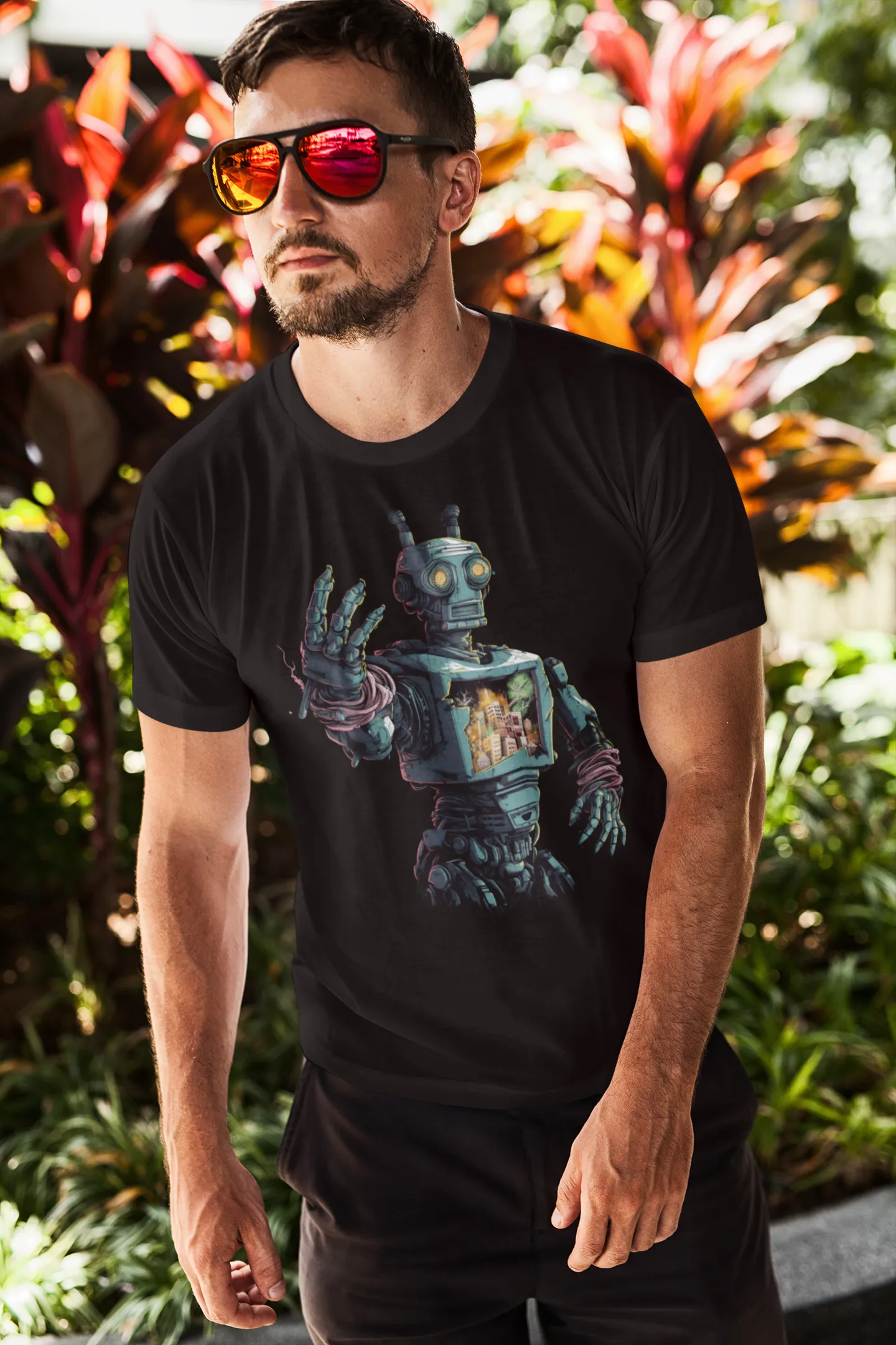 Zyron-47X Roboter T-Shirt